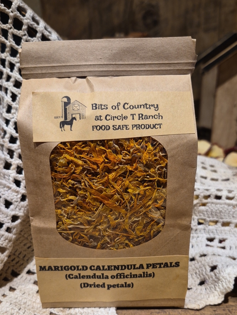 Marigold Calendula Petals ( Orange)